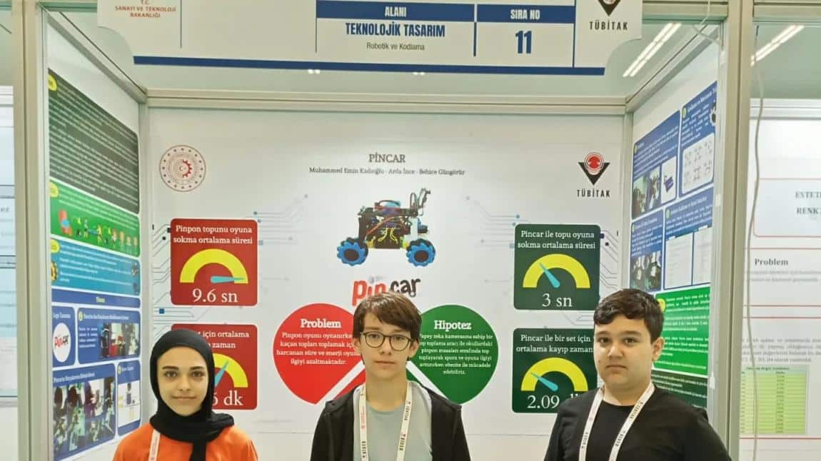 Tübitak 2204-B Ortaokul Öğrencileri Araştırma Projeleri YarışmasındaTürkiye Finalindeyiz!